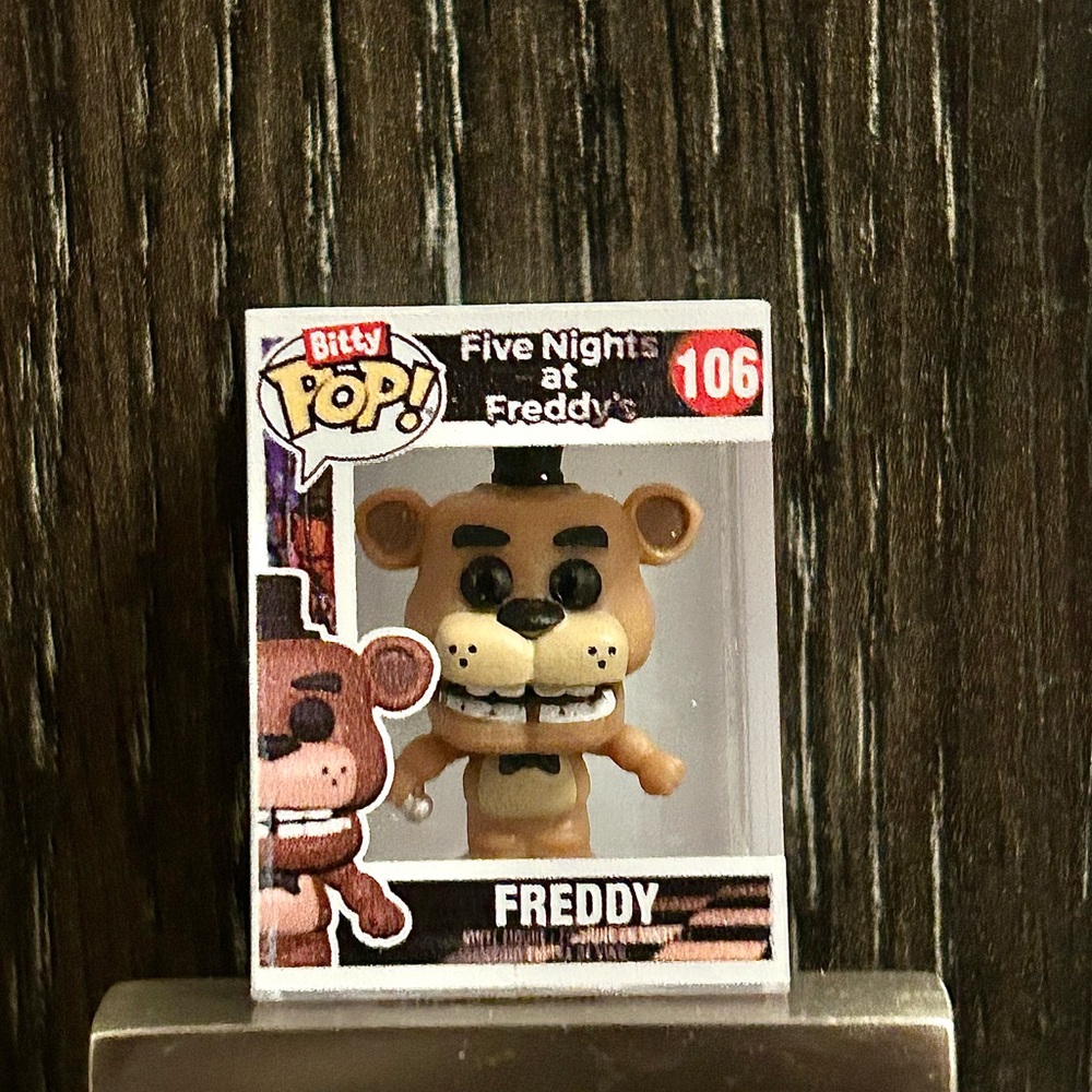 Funko Freddy Bitty Pop Figure - Tan and Black
